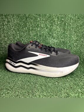 Brooks Ghost Max 2 Running Shoes Mens 12 D Black Walking Sneakers - Worn 1X!